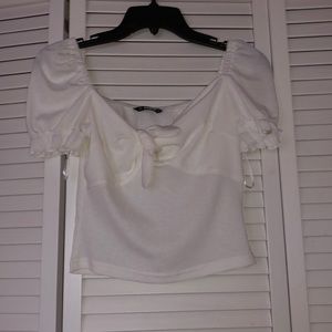 SHEIN milkmaid top